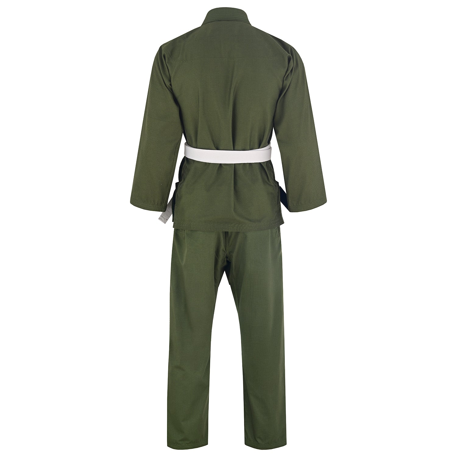 PMA Kids Elite Pearl Weave Jiu Jitsu Gi - Military Green