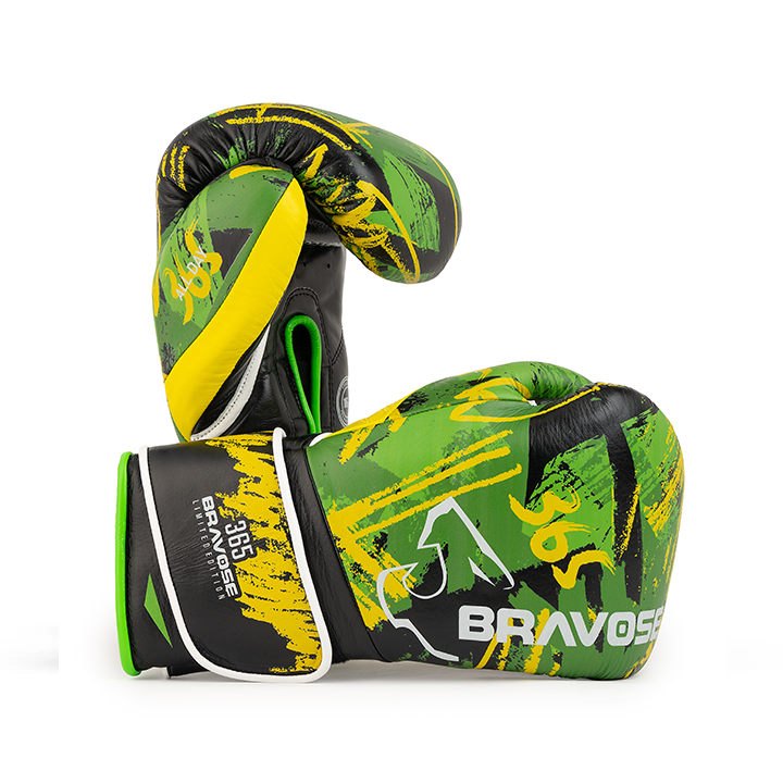 Bravose Limited Edition 16oz Velcro Boxing Gloves – 365 Series-0