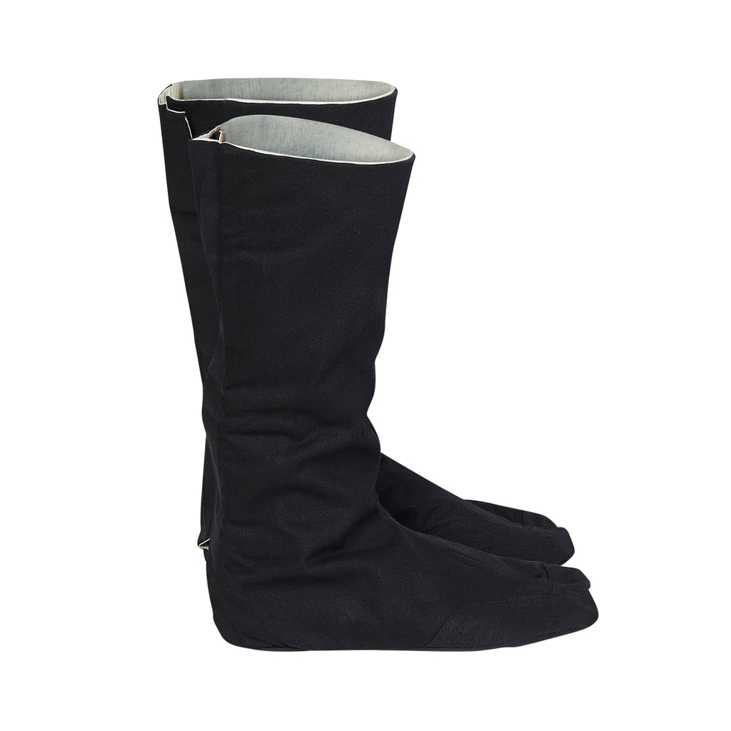 Ninja Indoor Faux Leather Tabi Boots
