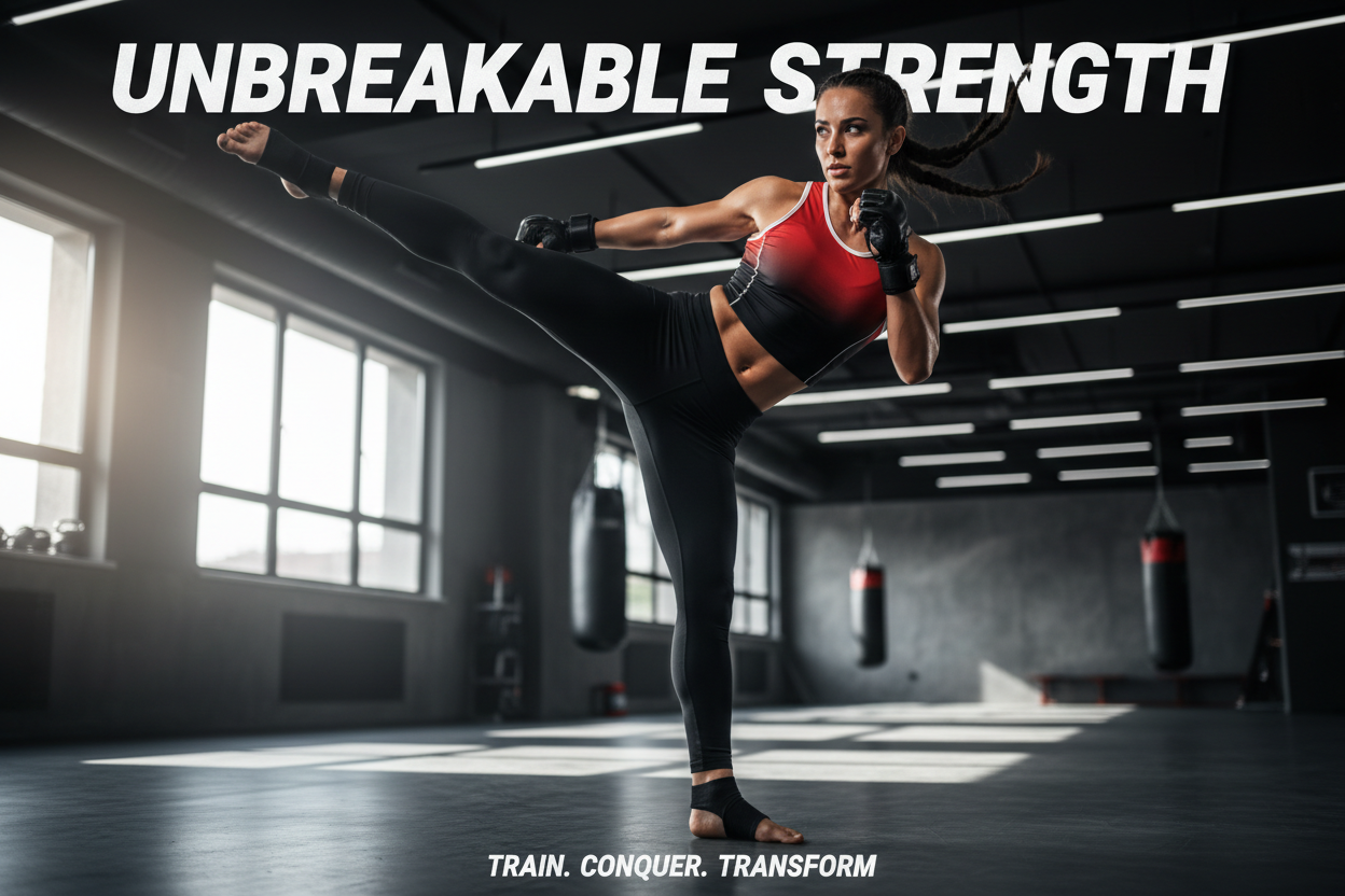 female martial artist