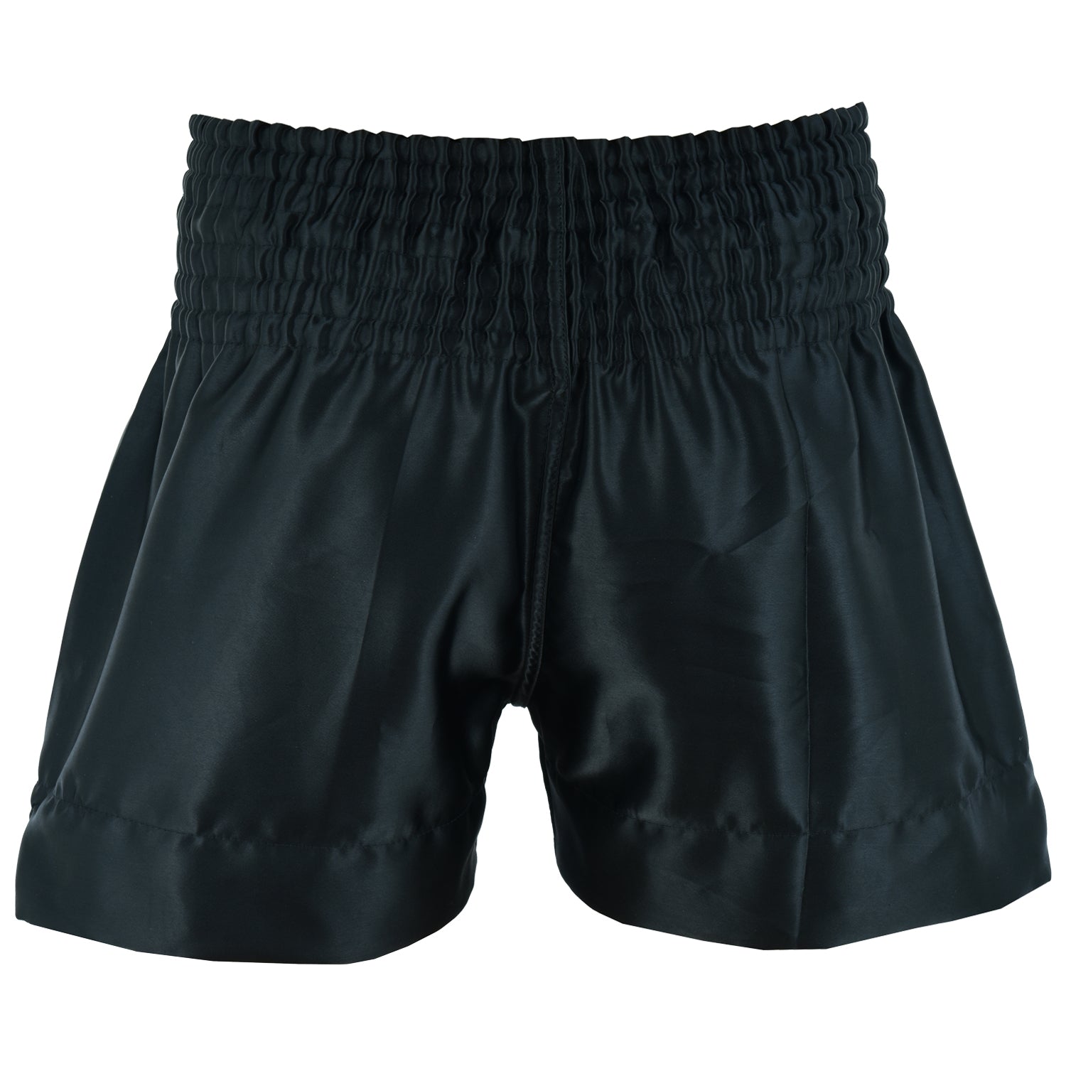 KickBoxing Competition Satin Fight shorts - Black