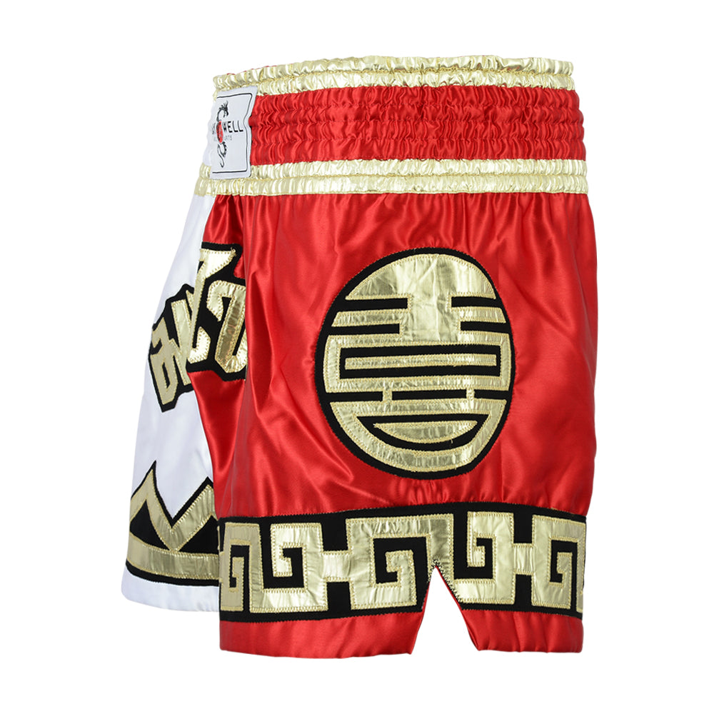 Muay Thai Competition Royalty Fight shorts - White