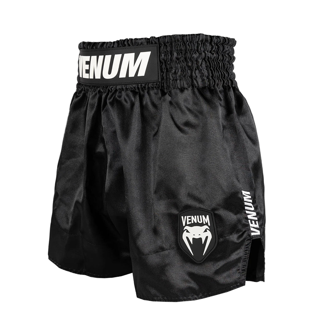 Venum Classic Evo Muay Thai Shorts - Black/White